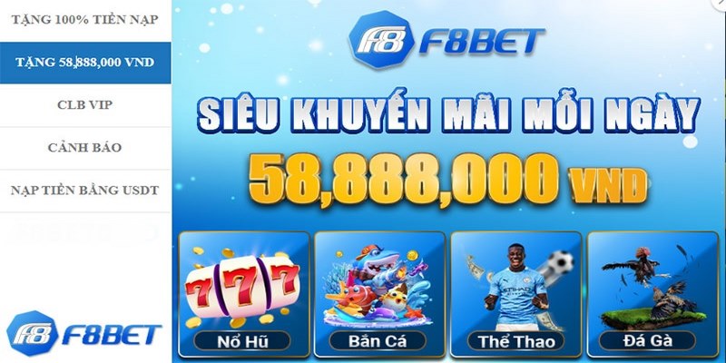 Săn khuyến mãi khủng tại F8BET